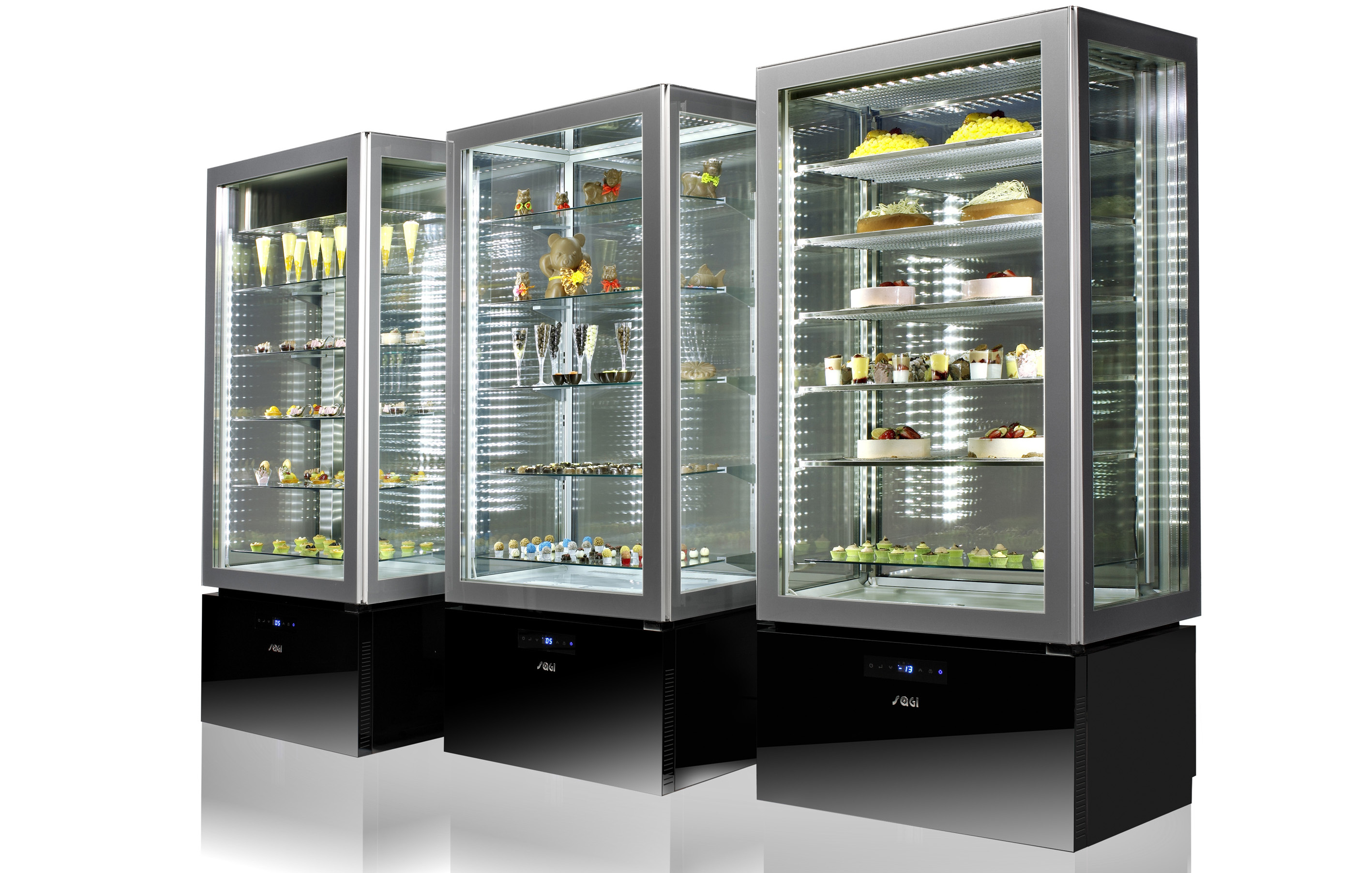 стеклянные холодильные шкафы среднетемпературные